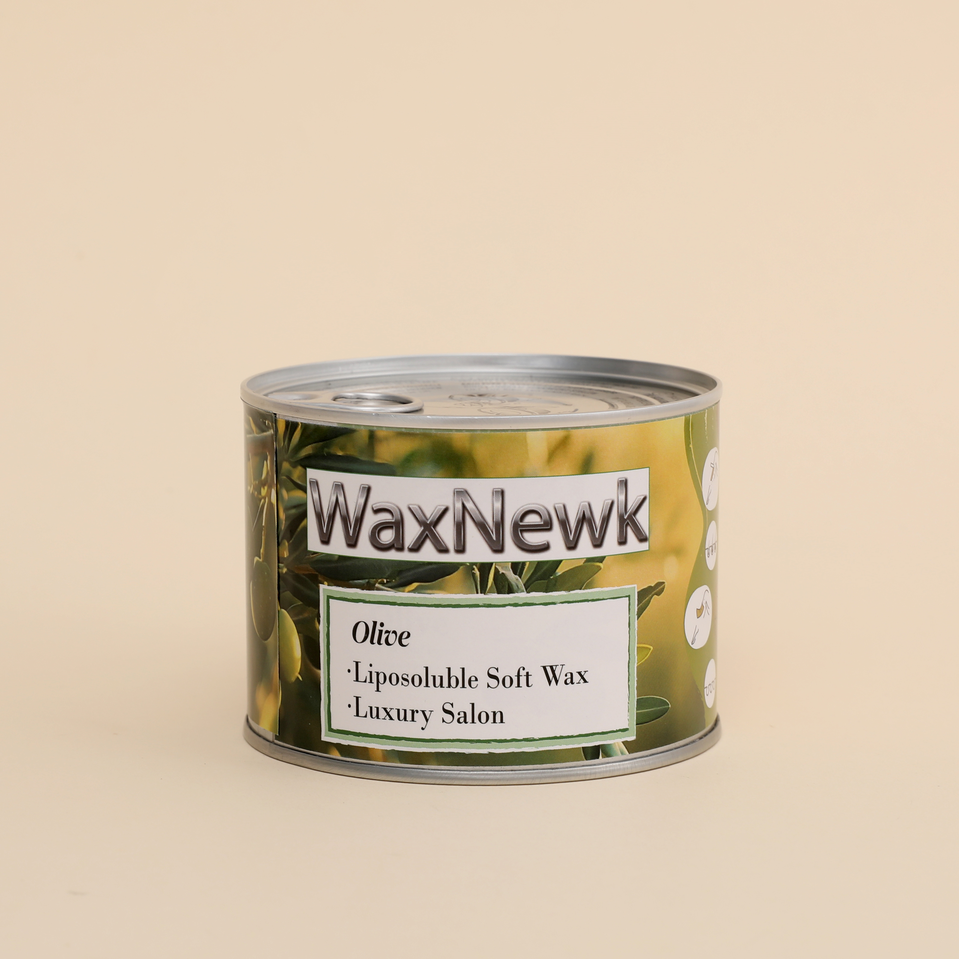 外贸专供WaxNewK 400g 橄榄暖蜡soft wax 美容院质量脱毛蜡