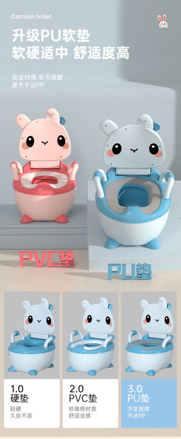 Children's toilet seat, special for boys and girls, large infant urinal, children's urinal bucket, household detail image 5