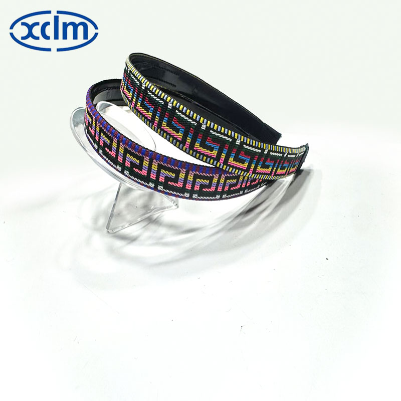 New ethnic Wa brocade wide-edge simple limited edition hair band, retro hairpin headwear, anti-slip headband hair accessory Item Picture