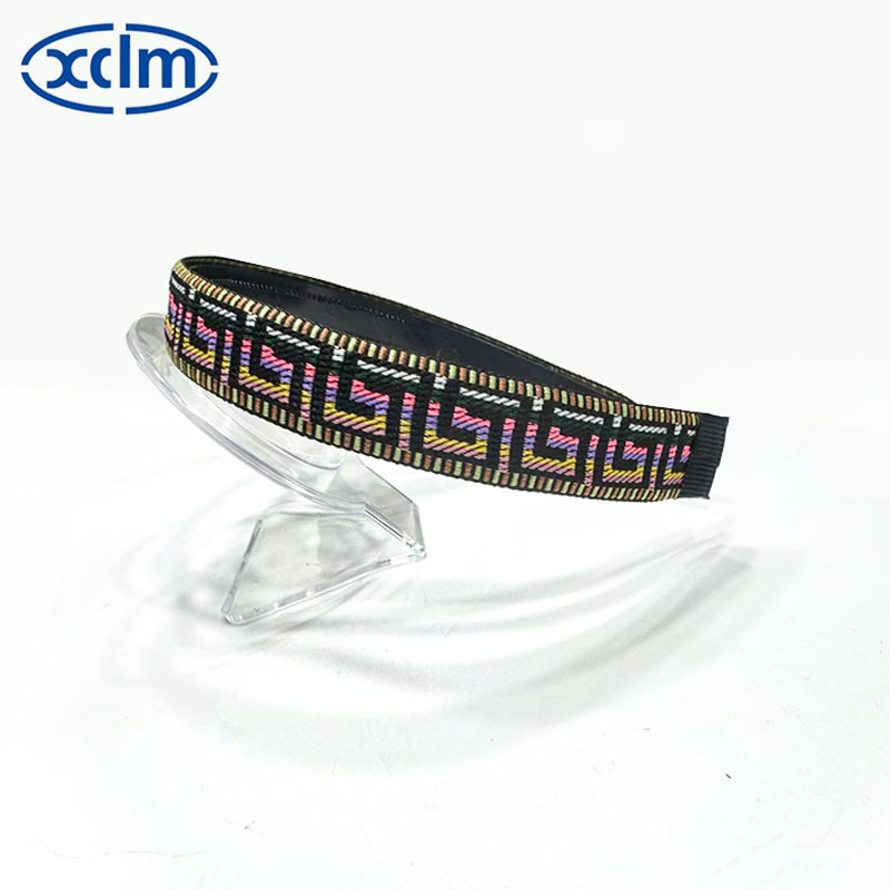 New ethnic Wa brocade wide-edge simple limited edition hair band, retro hairpin headwear, anti-slip headband hair accessory Specification image