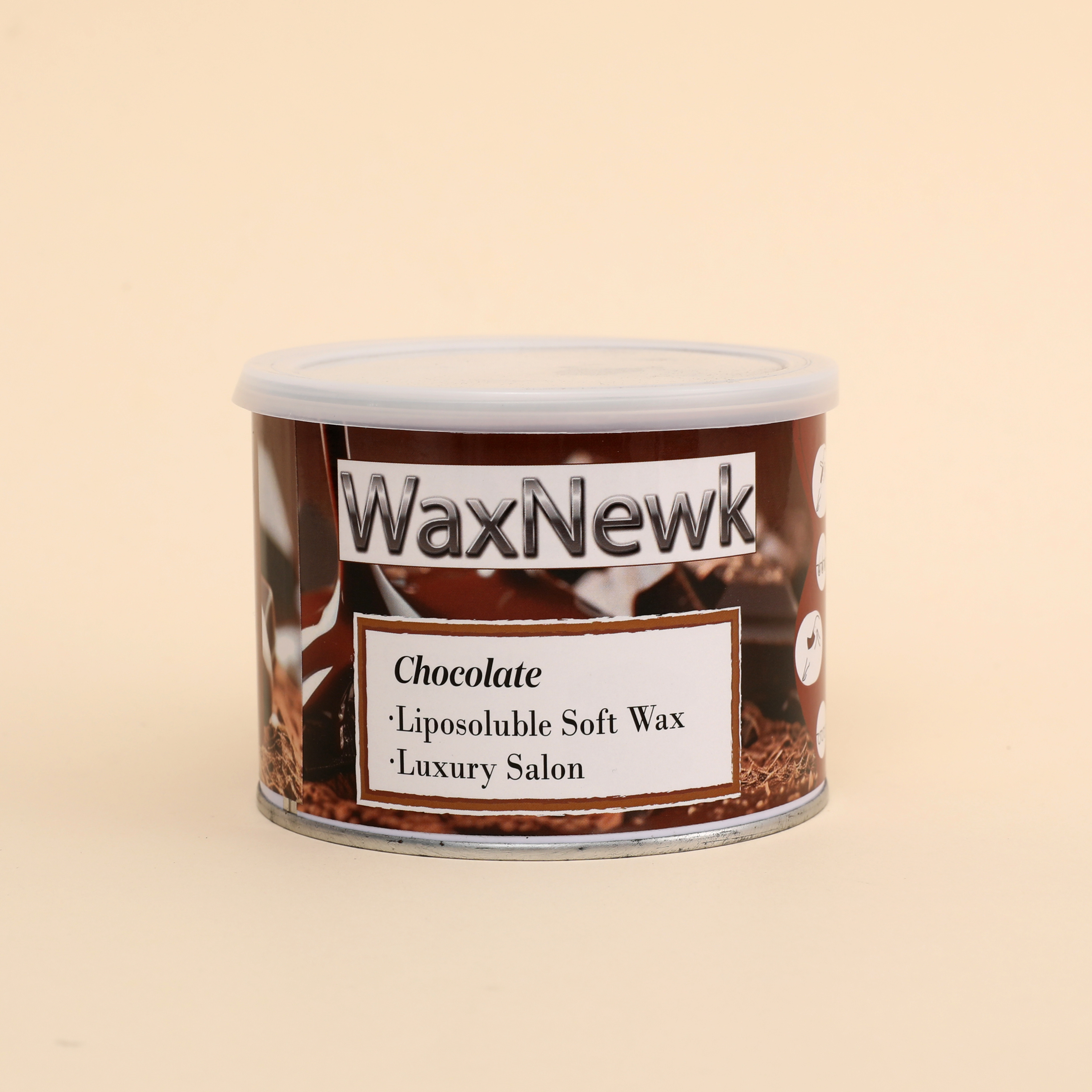 外贸专供WaxNewK 400克巧克力暖蜡纸条蜡蜜蜡美容院质量脱毛蜡