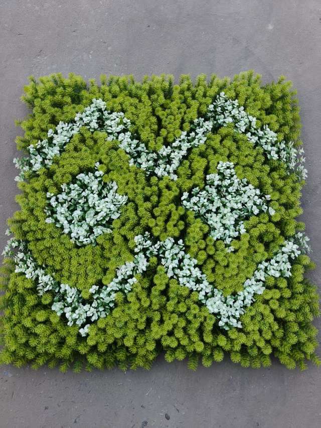 1米X1米植物墙办公文化仿真园艺玫瑰火把狂欢夜导具仿真花仿真玫瑰花