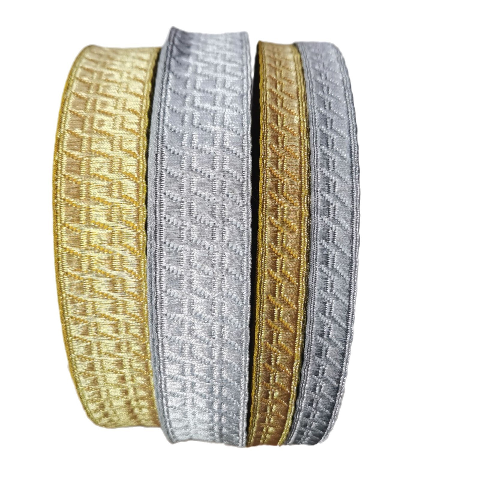 彩色松紧/松紧带/玉米纹松紧带/松紧织带/双层松紧细节图