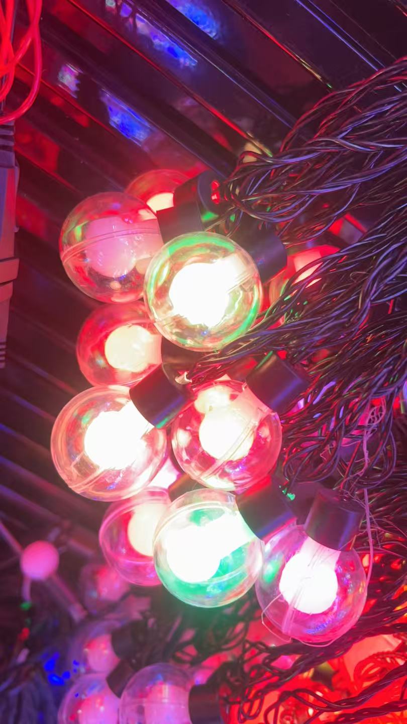 工艺品礼品户外庭院球中球灯串