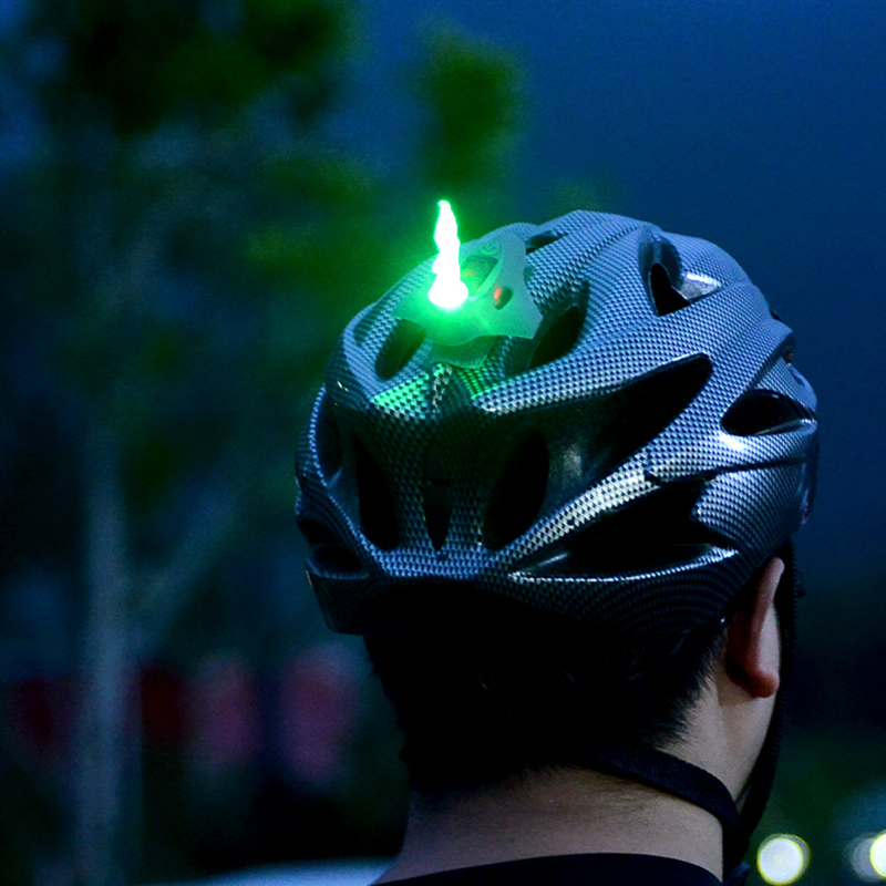 LY-0820 USB recargable solar luz del casco luz del avión luz trasera de bicicleta bicicleta de montaña luz trasera equipo de ciclismo luz de advertencia de seguridad Application Scenario