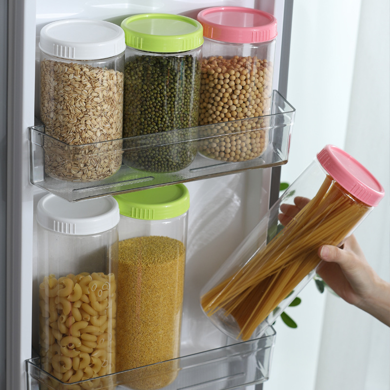 H226-309 small grain storage tank, refrigerator storage tank, sealed dried fruit plastic tank, transparent moisture-proof tank detail image 2
