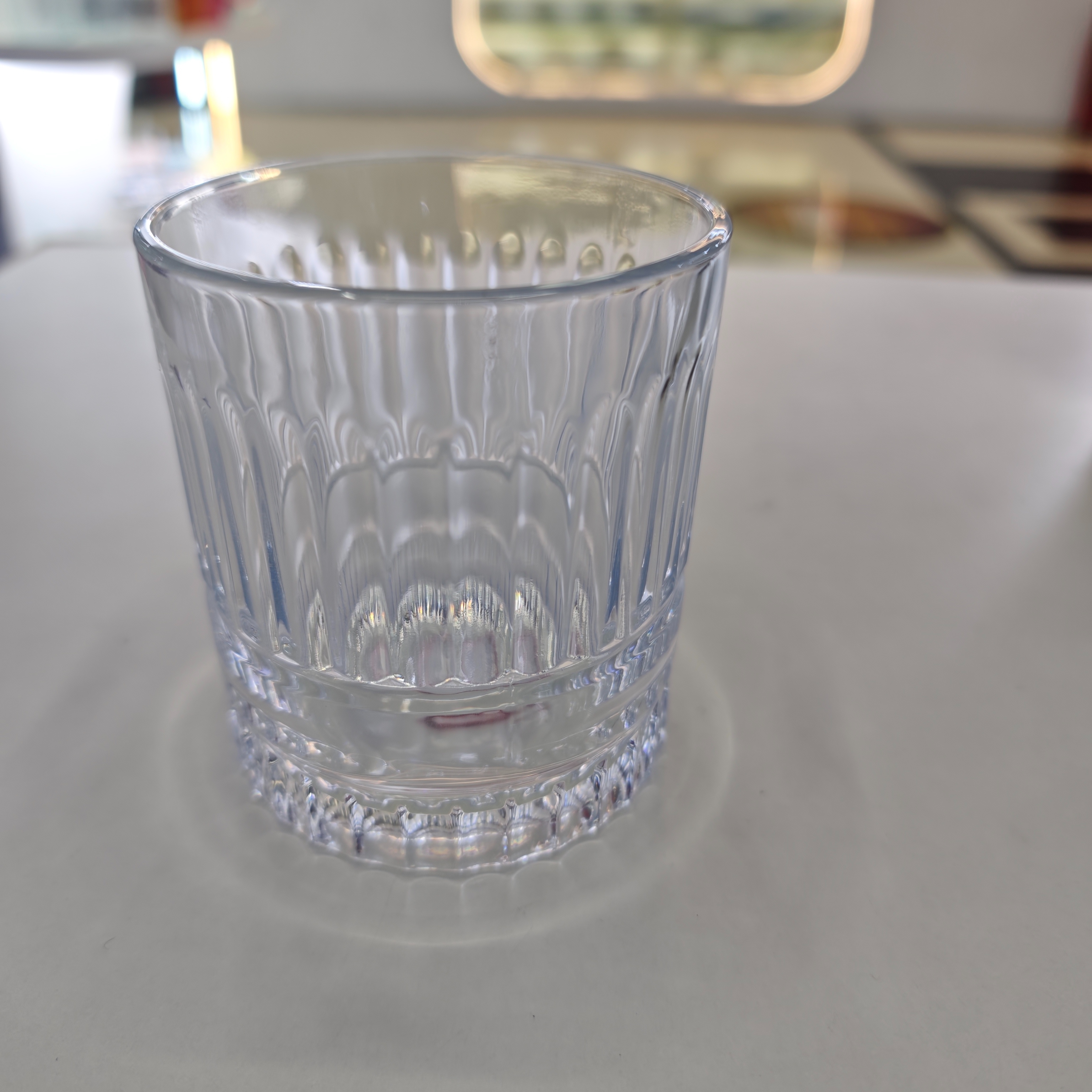 玻璃杯/竹节杯/杯子/玻璃杯杯子/茶具杯子产品图