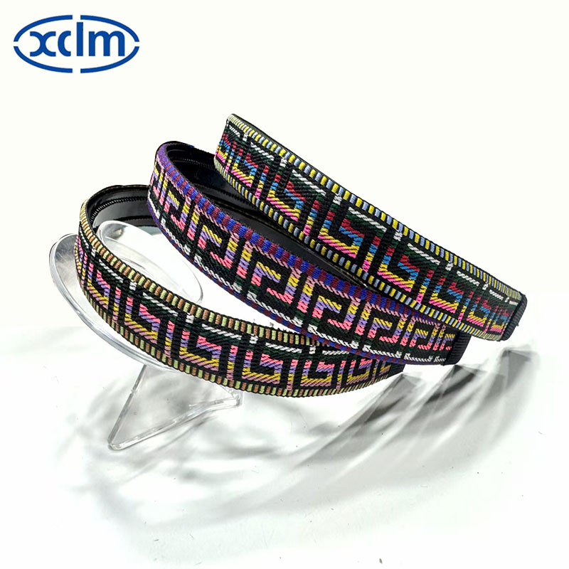 New ethnic Wa brocade wide-edge simple limited edition hair band, retro hairpin headwear, anti-slip headband hair accessory