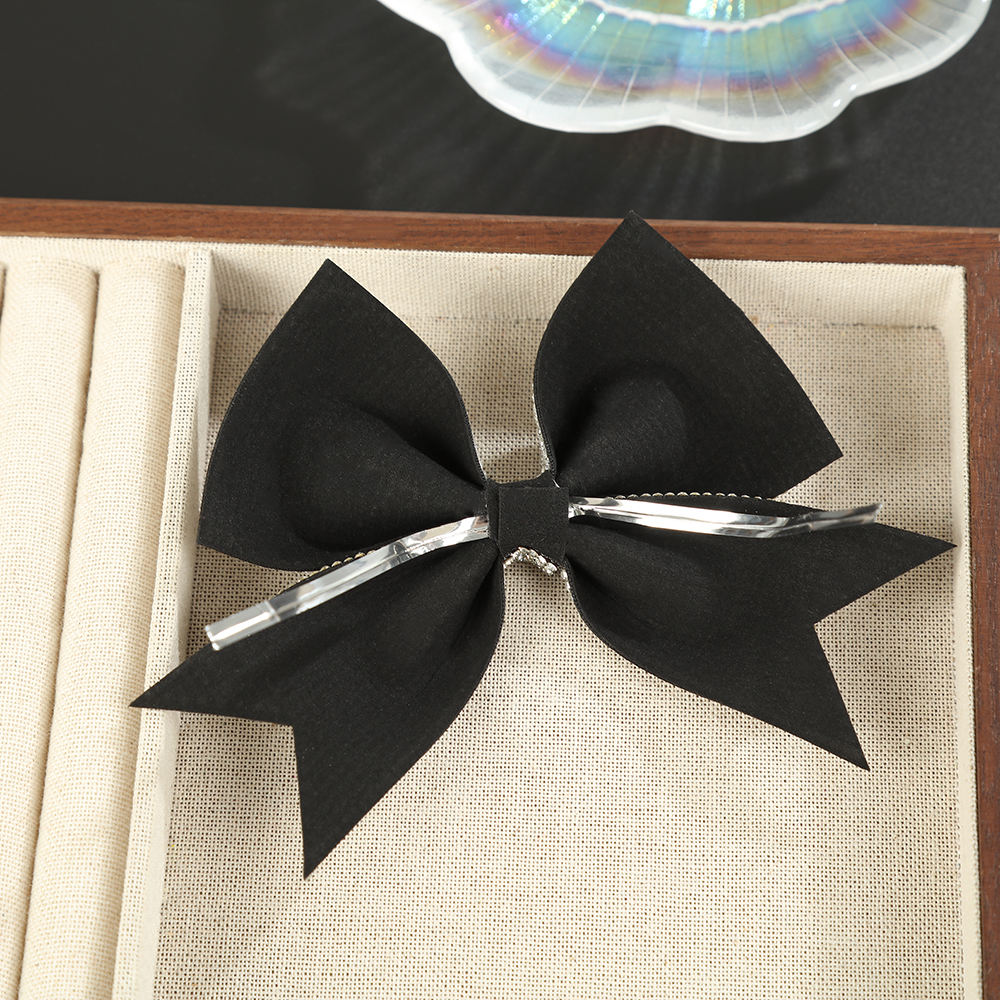 超闪吸睛满钻大蝴蝶结装饰时尚夸张发饰配件手工DIY水钻蝴蝶结产品图