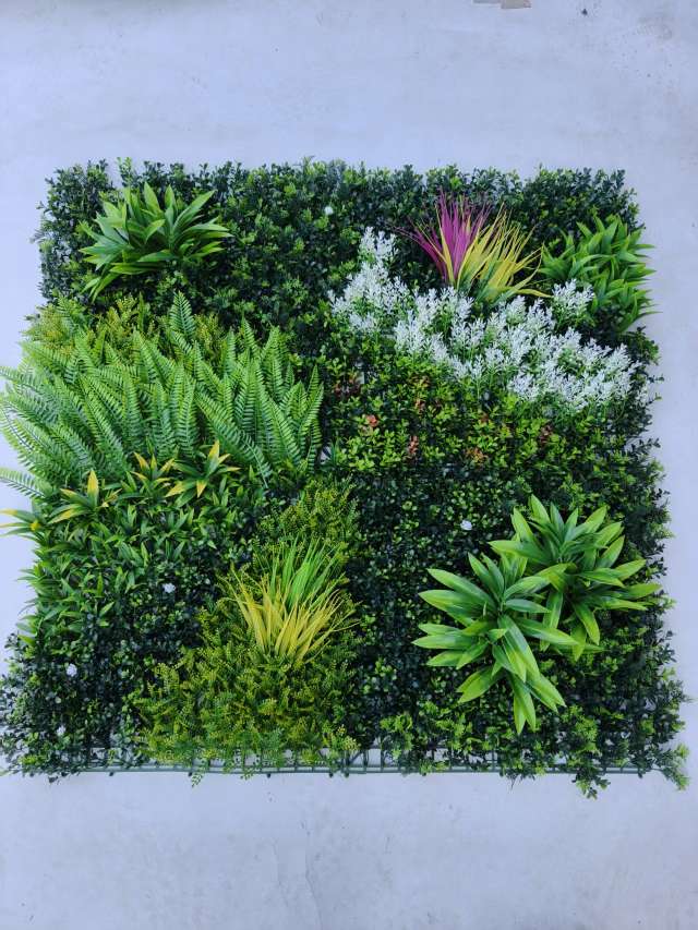 1米X1米绿植墙办公文化仿真园艺玫瑰火把狂欢夜导具仿真花DIY发饰钩织仿真玫瑰花详情图8