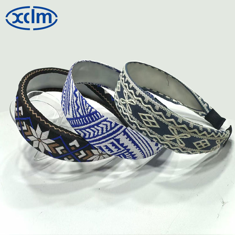 Retro-style hair bands, headbands, hair clips, wide edges, elegant hair accessories and headwear