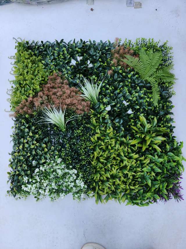 1米X1米绿植墙办公文化仿真园艺玫瑰火把狂欢夜导具仿真花DIY发饰钩织仿真玫瑰花详情图9