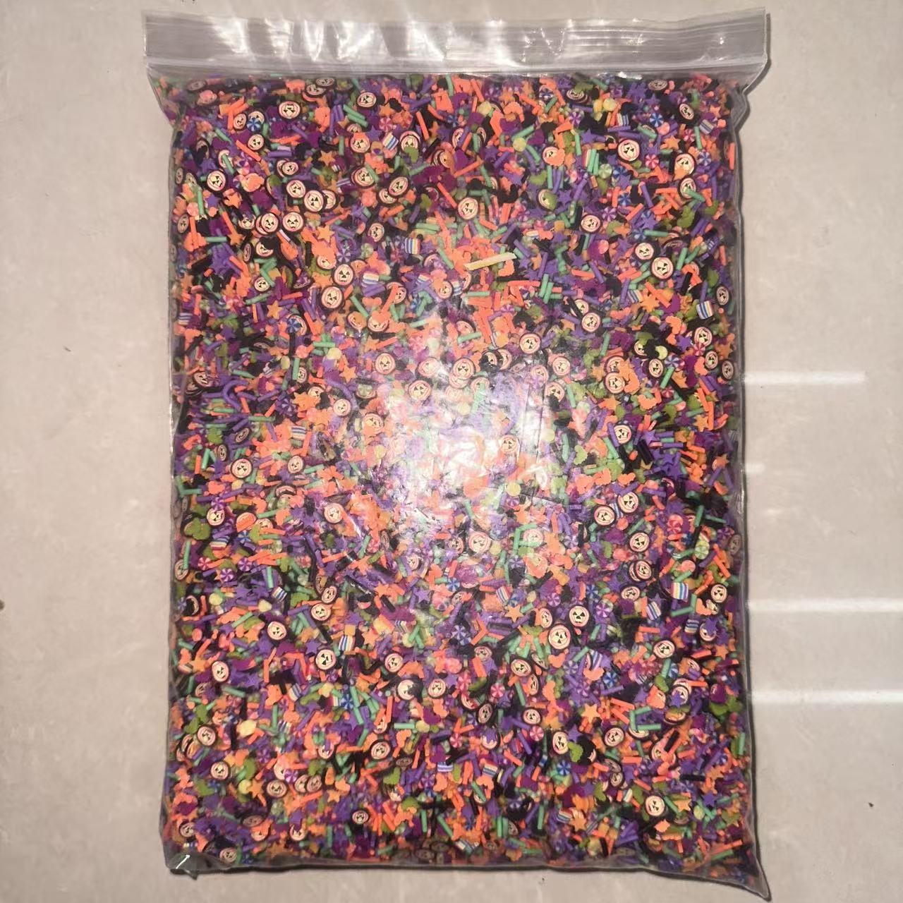 恒心工艺品混合万圣节切片软陶饰品配件
