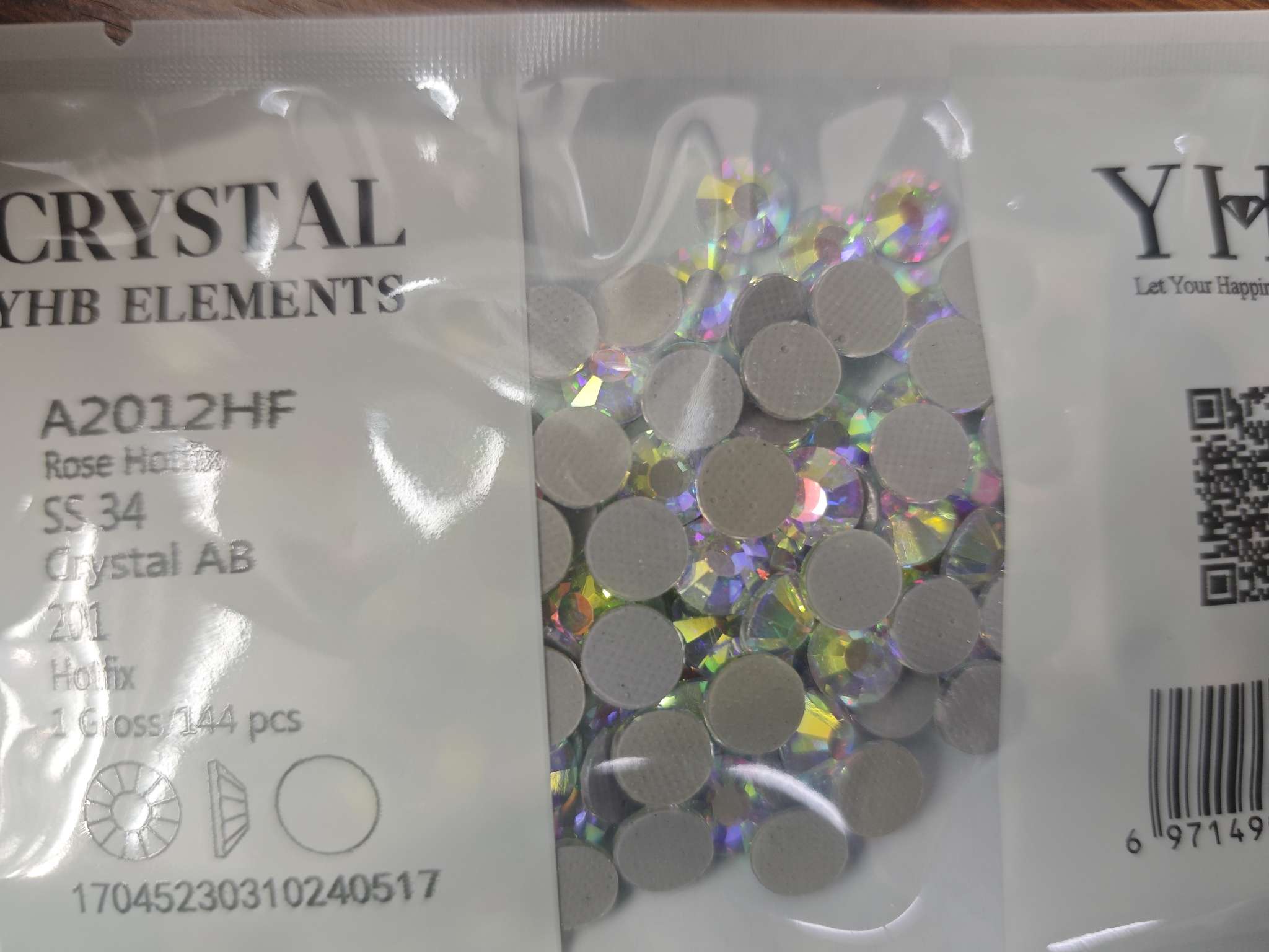 Premium rubber-backed rhinestones, in a variety of colors and sizes, are best-selling items that brighten up your clothing accessories detail image 5