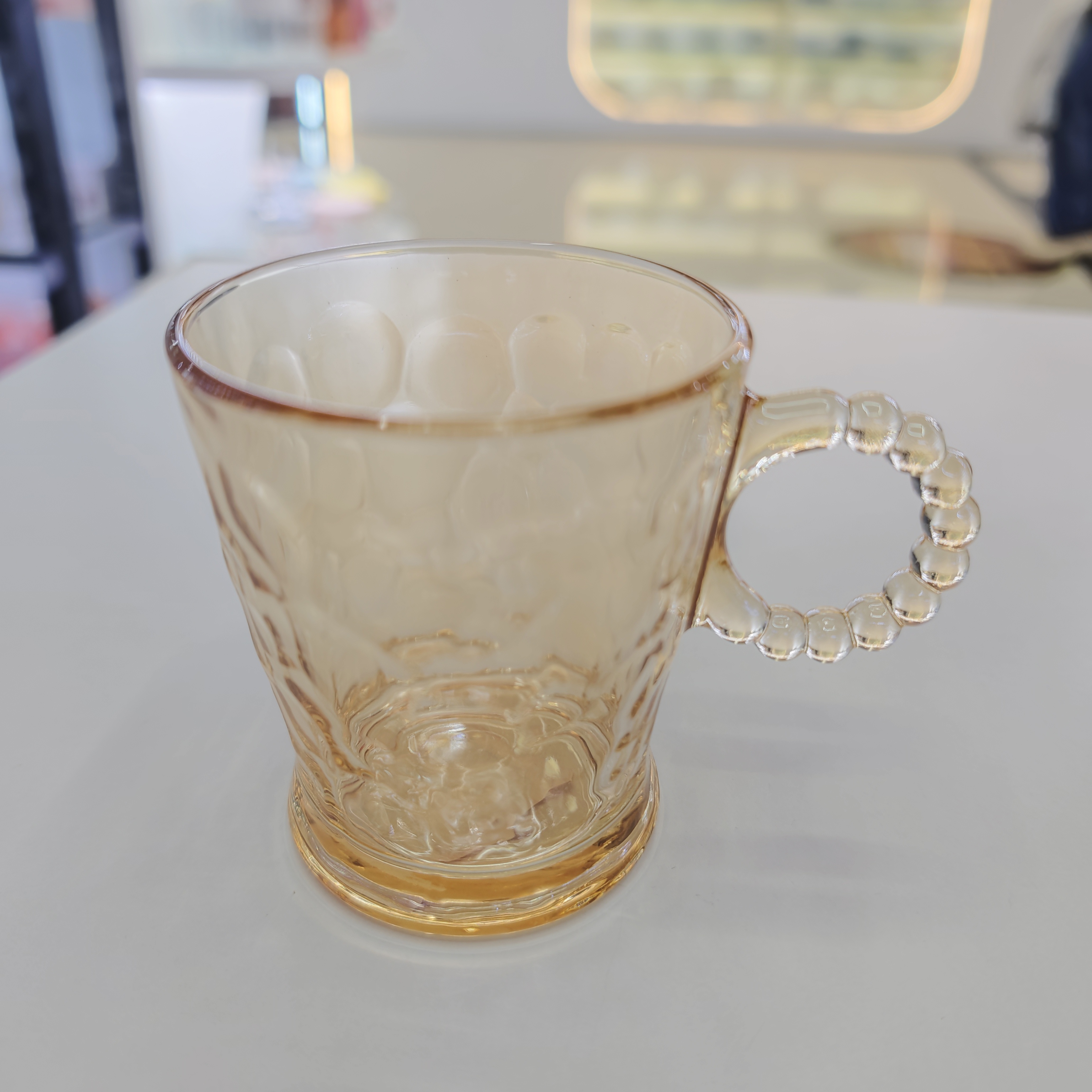 玻璃杯/竹节杯/杯子/玻璃杯杯子/茶具杯子细节图