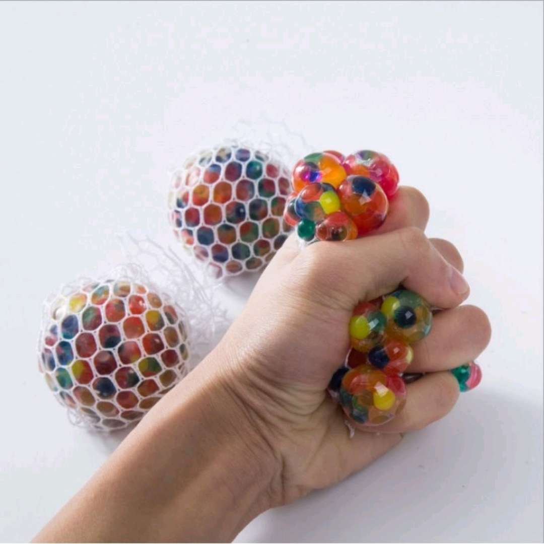 Stress-relieving and venting, grape balls, colorful beads, stress-relieving, quirky pinching fun, direct sales small toys, creative children's gift toys, toys Specification image
