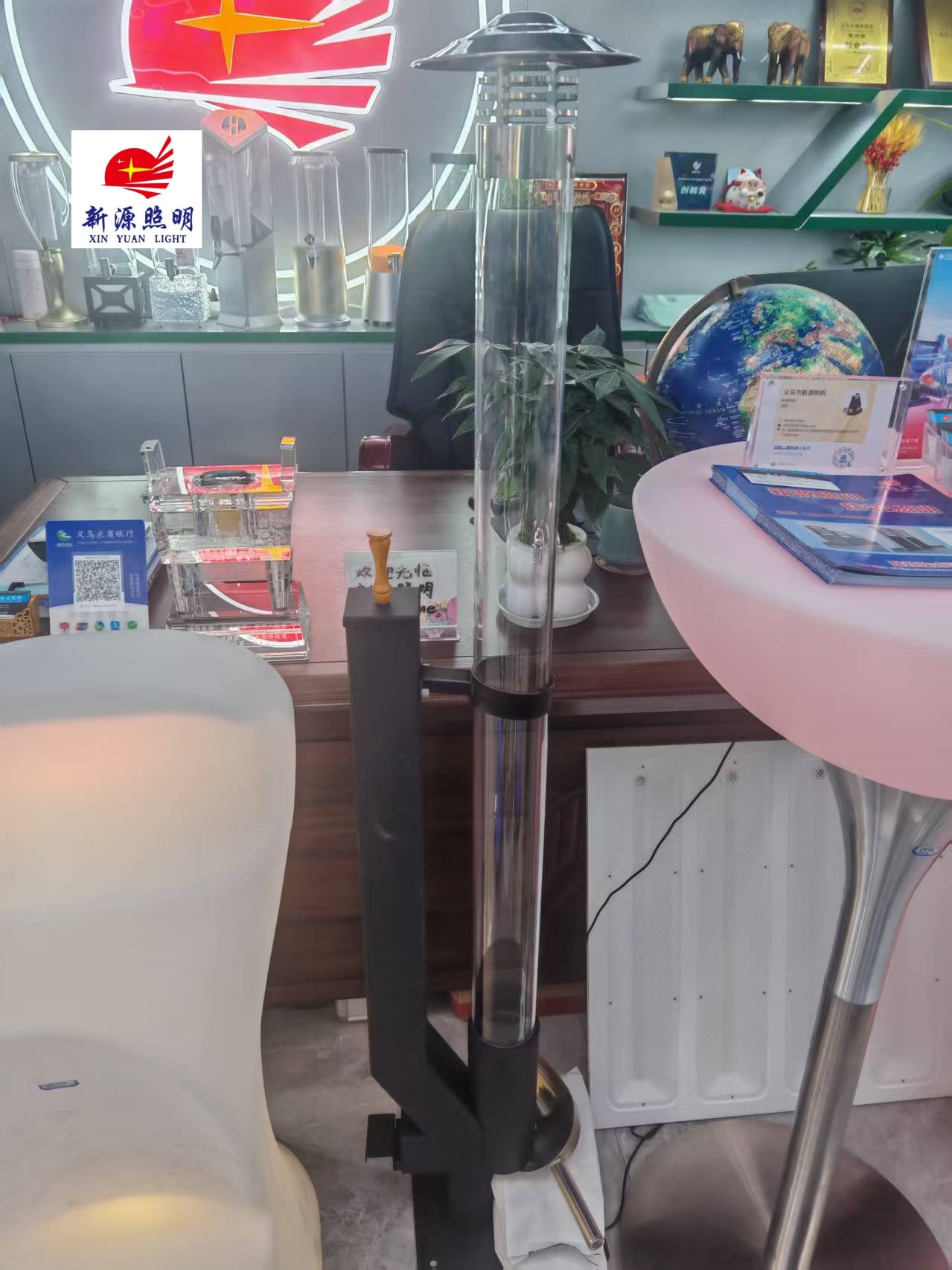 立式燃木火箭炉火箭筒庭院取暖炉户外露营冬季颗粒炉取暖炉