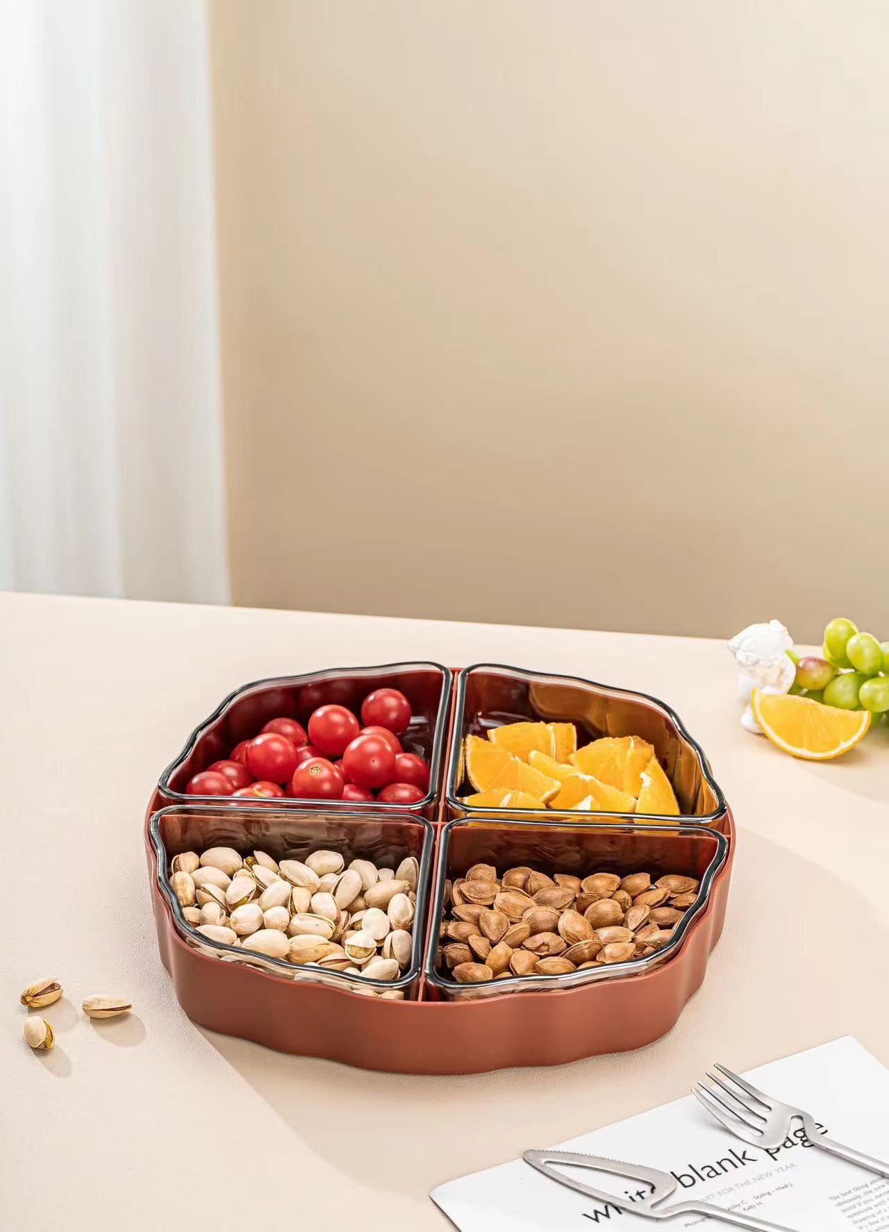 果盘、果篮实物图