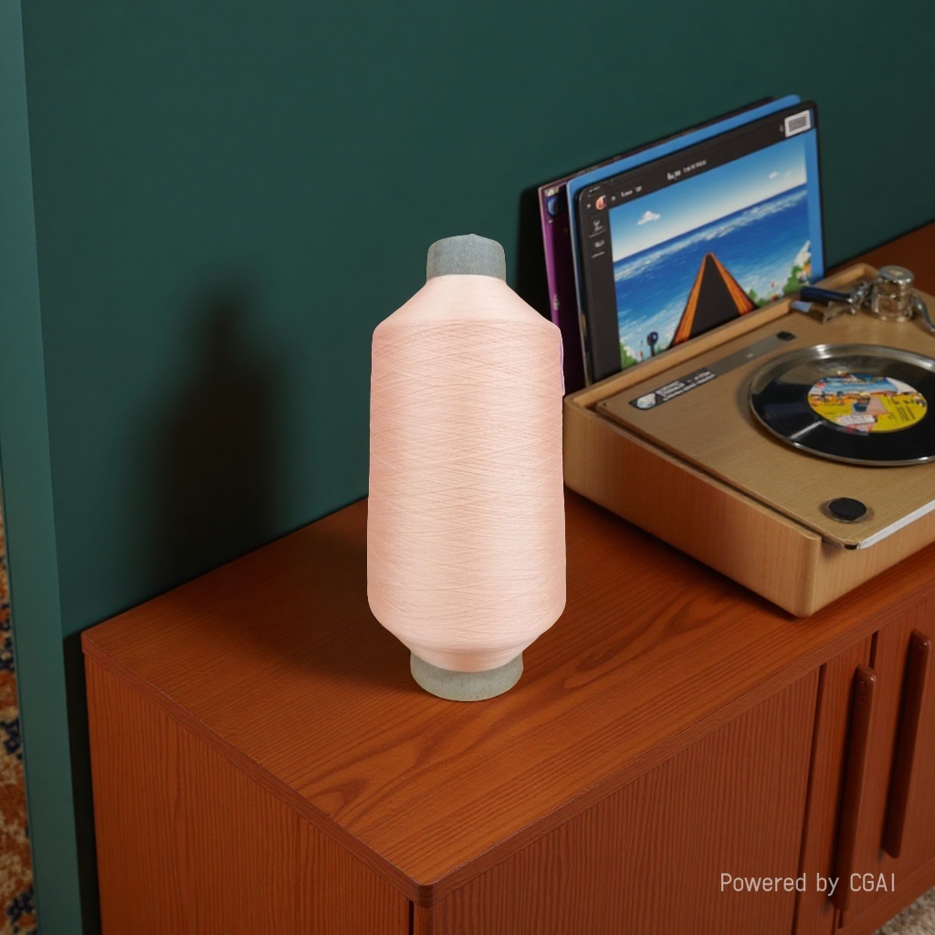 锦纶高弹丝 厂家直销彩色尼龙弹力丝 现货锦纶高弹 弹力线40D 70D 200D 浅玉色