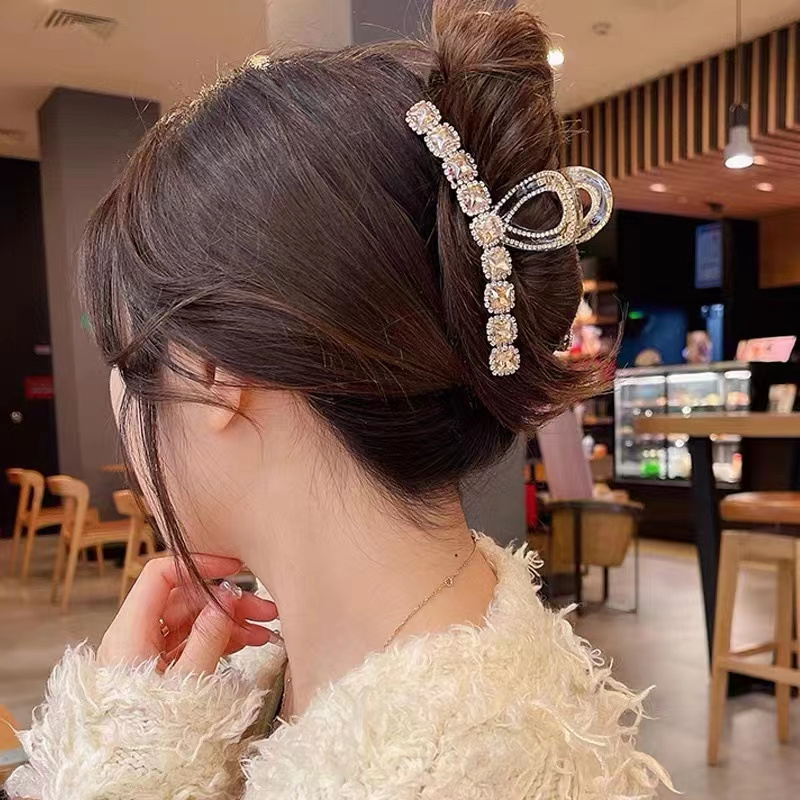 抓夹可爱发夹儿童森系毛绒发饰发夹夹子装饰毛绒发夹抓夹7