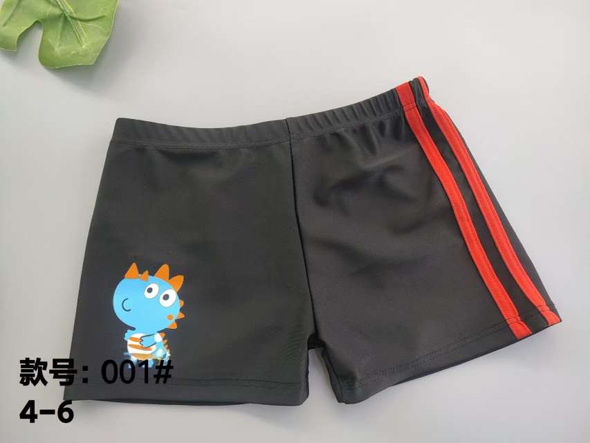 Quick-drying cartoon children's swimming trunks Specification image