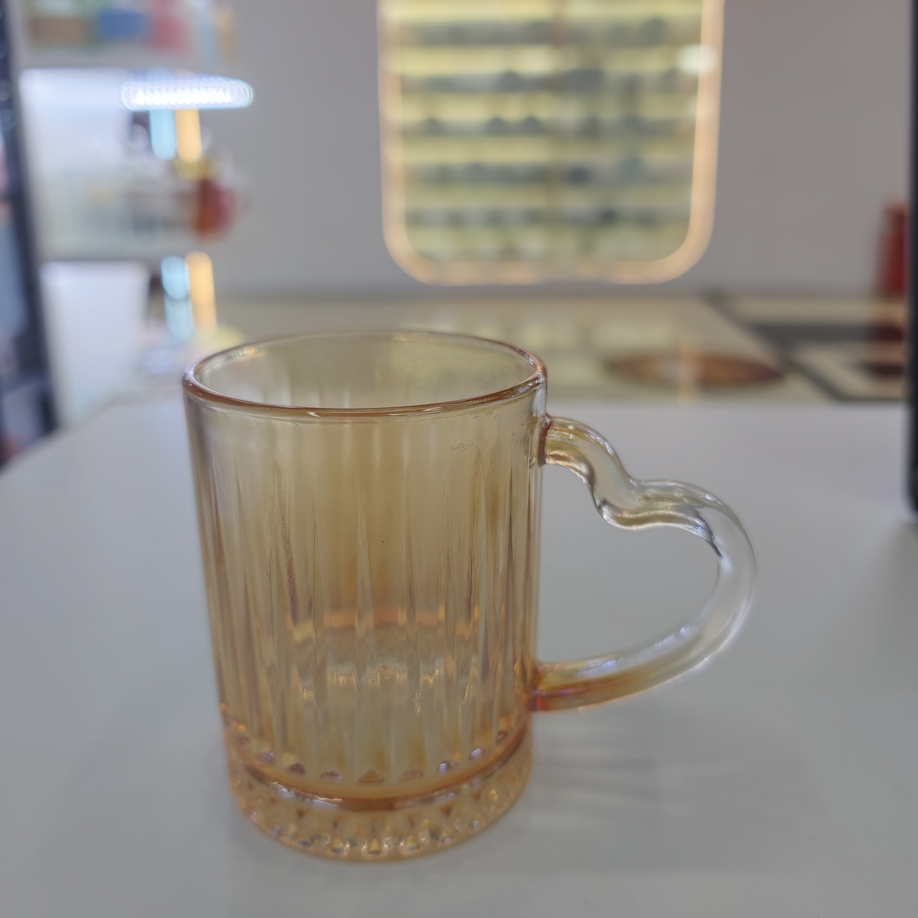 Corazón manija taza taza de té taza de té multiuso taza con manija taza de agua taza de leche premium sense taza de café Specification image