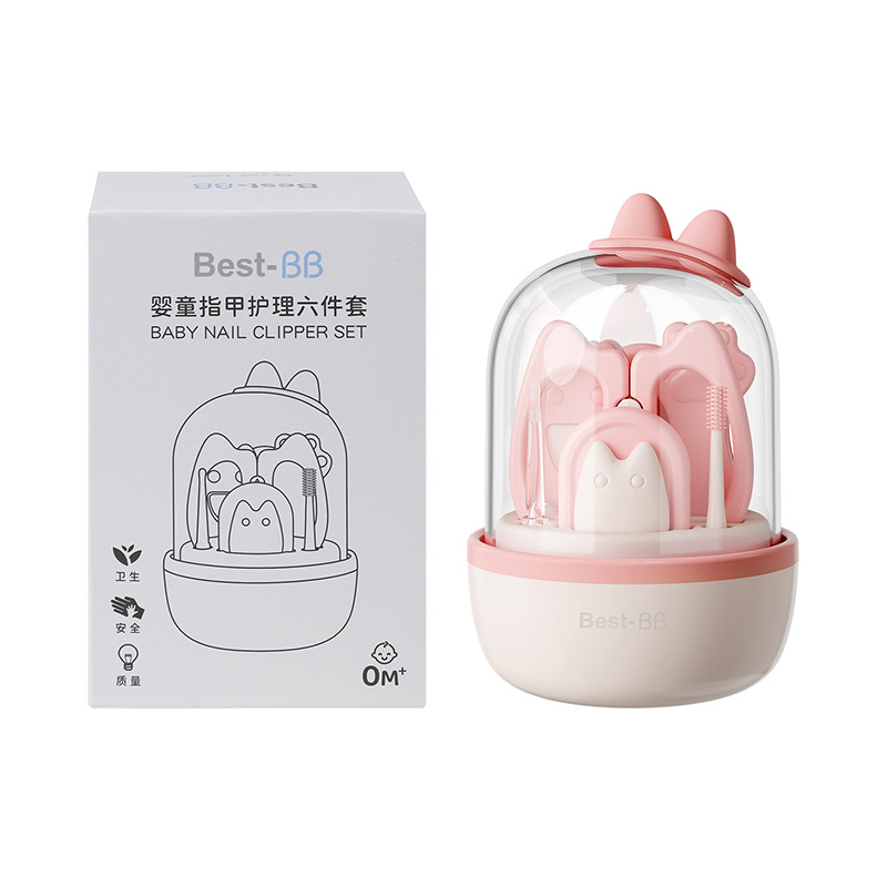 指甲剪/梳子/指甲钳/放大镜指甲钳白底实物图