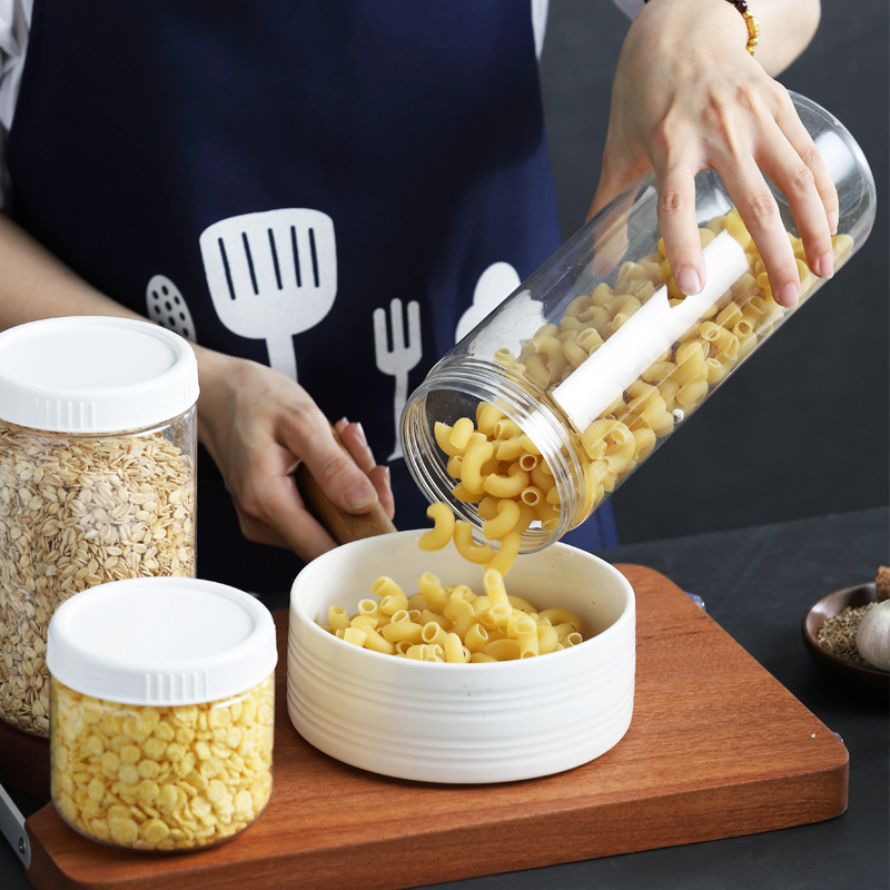 H226-310 medium-sized grain storage tank, refrigerator storage tank, sealed dried fruit plastic tank, transparent moisture-proof tank