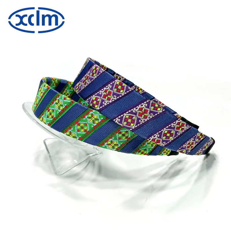 Retro hairpins, wide-brimmed hair bands, embroidered headbands, ethnic facial hair accessories, and exquisite headwear Item Picture