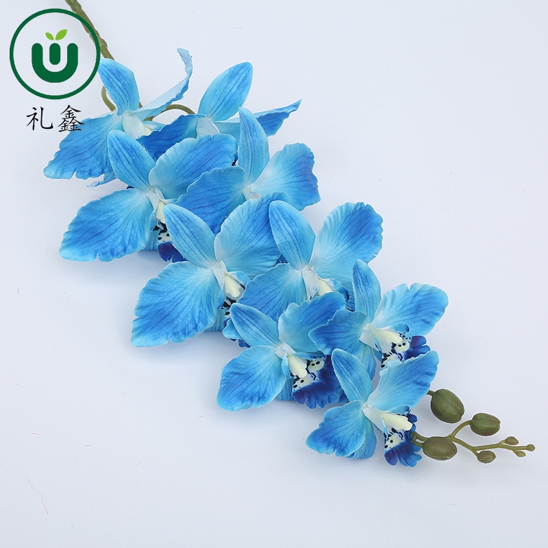 Nine-headed Phalaenopsis creative simulation handicrafts, handcrafted ornaments and gifts are available in a variety of choices. They are excellent choices for home decoration, collection and gifting Application Scenario