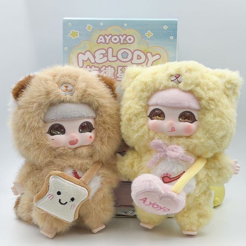 AYOYO二代旋律星梦系列盲盒潮玩搪胶毛绒公仔