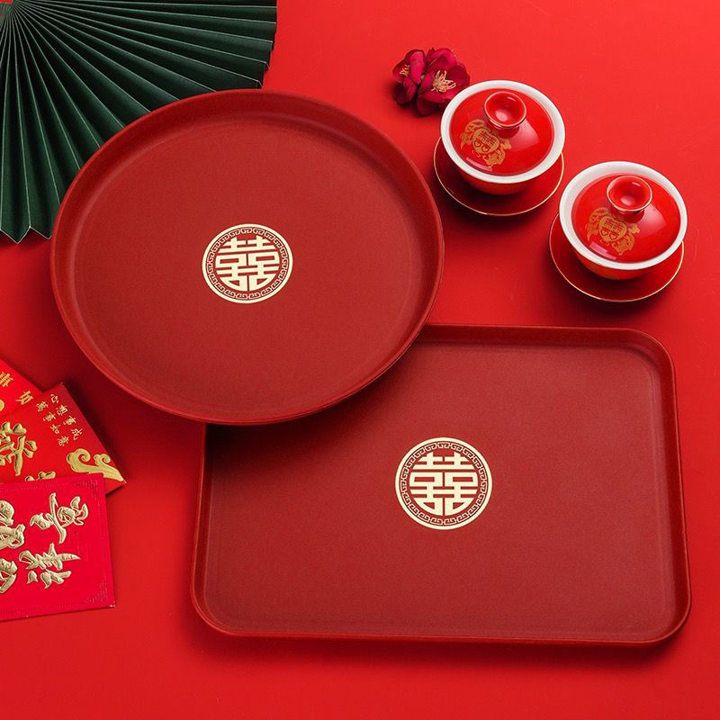 玻璃镜面金属托盘/贝壳托盘/托盘/玻璃托盘/玉石细节图