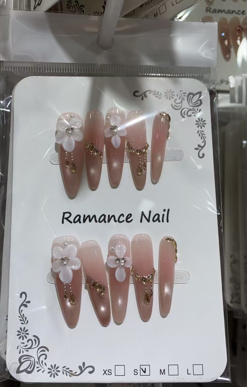 纯手工定制穿戴美甲来图定制专用任何甲型任何图案来图定制详情图4