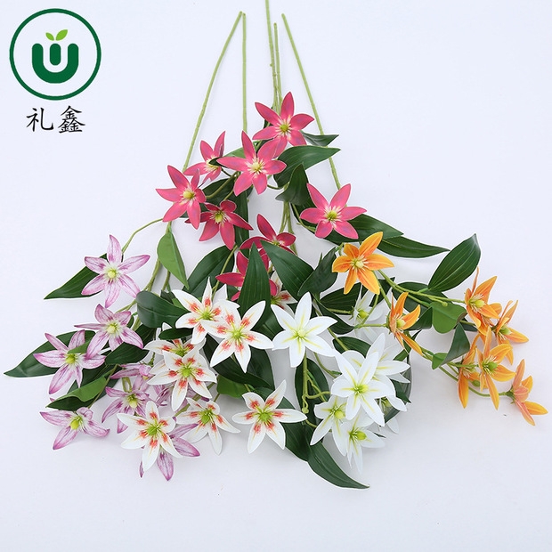 A variety of Baihe creative simulation handicrafts, handcrafted ornaments, gifts and decorative artworks are available for selection detail image 2