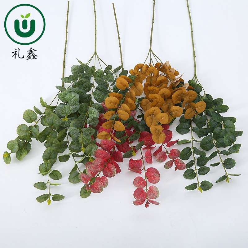 Creative simulation handicrafts, handcrafted ornaments, gifts, decorative artworks, a variety of choices, and excellent gifts - five-pronged eucalyptus Specification image