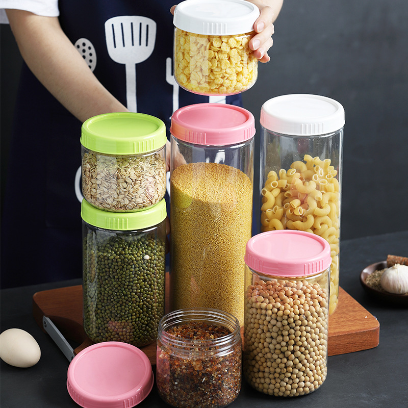 H226-310 medium-sized grain storage tank, refrigerator storage tank, sealed dried fruit plastic tank, transparent moisture-proof tank Application Scenario