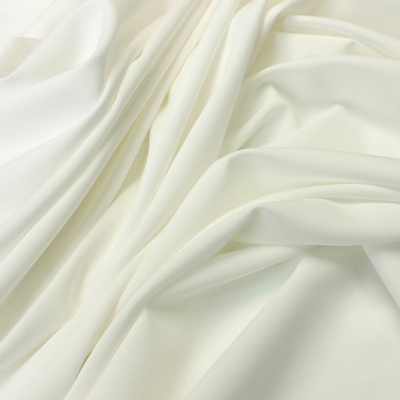 Foot Rice White in stock 75D plain weave four-sided elastic fabric shirt casual wear, durable 95g plain weave four-sided elastic fabric Specification image