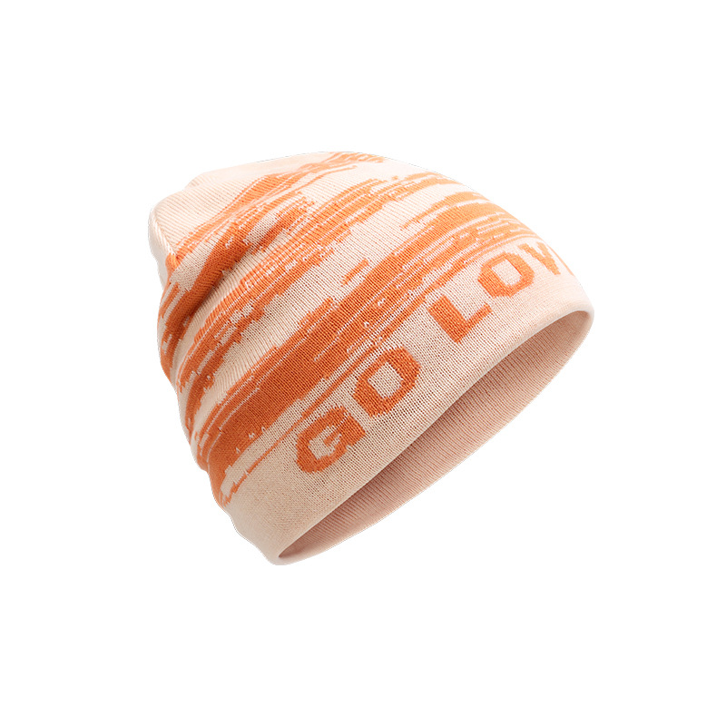 高乐捷羊毛帽子秋冬女针织毛线帽男保暖护耳冷帽滑雪包头