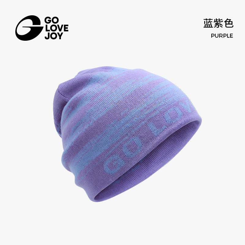 Gao Lejie wool hats for autumn and winter, women's knitted woolen hats, men's warm ear-protecting cold hats, ski heads Item Picture