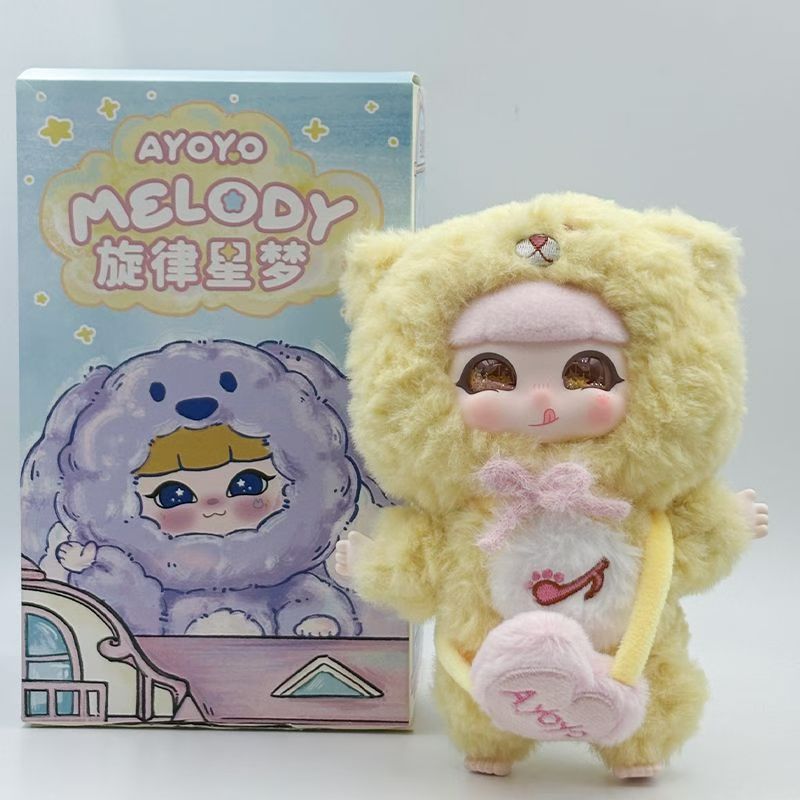 AYOYO二代旋律星梦系列盲盒潮玩搪胶毛绒公仔详情图4