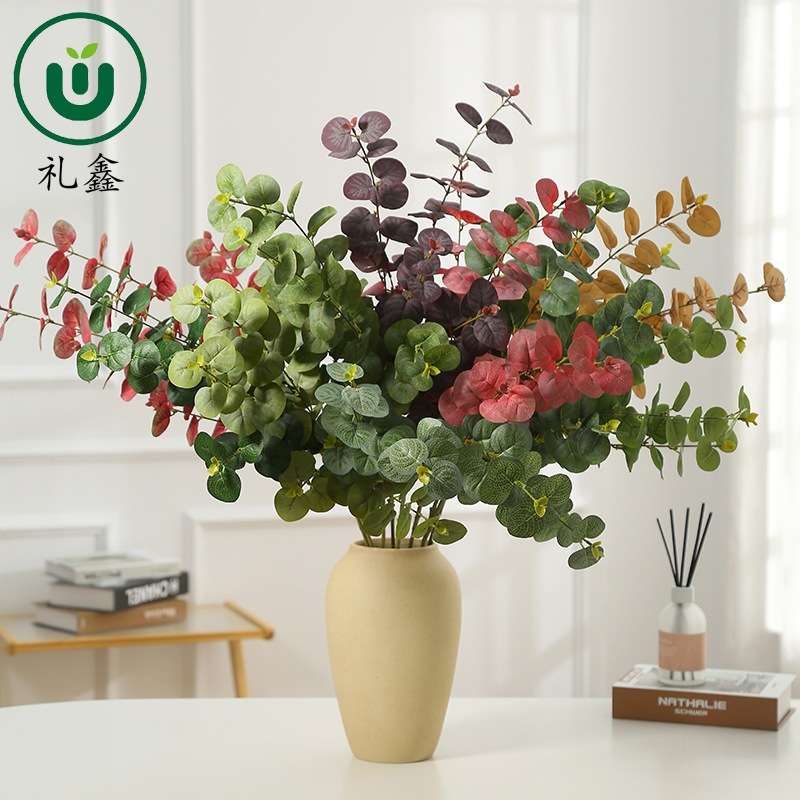 Creative simulation handicrafts, handcrafted ornaments, gifts, decorative artworks, a variety of choices, and excellent gifts - five-pronged eucalyptus