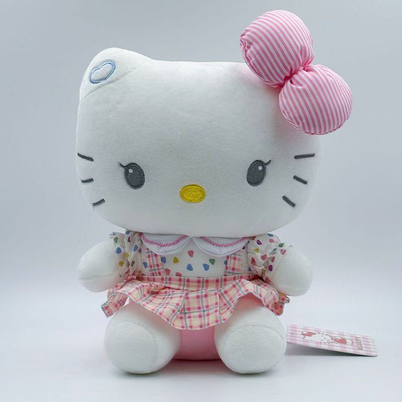 三丽鸥 · 正版HelloKitty毛绒玩具公仔8寸-22cm系列