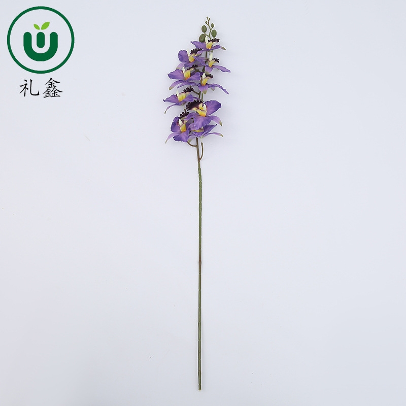 Nine-headed Phalaenopsis creative simulation handicrafts, handcrafted ornaments and gifts are available in a variety of choices. They are excellent choices for home decoration, collection and gifting detail image 6