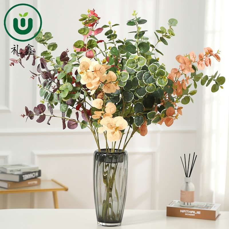 Single eucalyptus simulation craft creative display items, handcrafted decorative gifts, multiple exquisite craft collectibles to choose from