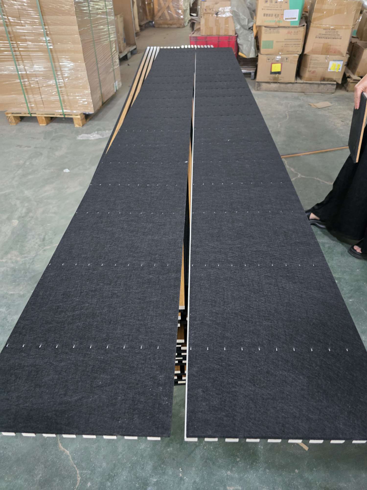 The Waterproof Sound-Absorbing Board Has A Good Sound Insulation Effect And Offers A Wide Variety Of Decoration Styles For Indoor Office Spaces Application Scenario