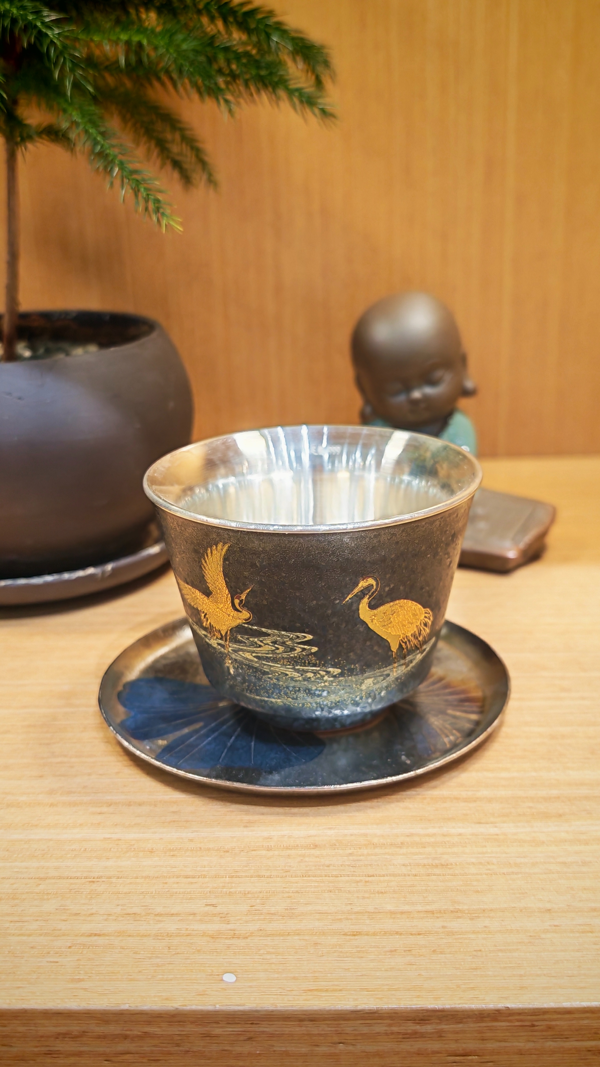 茶具杯子/茶具套装/文创/带盖搪瓷杯/咖啡杯套装白底实物图