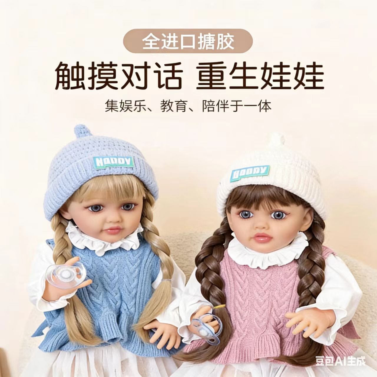 hellokitty/安抚玩偶/朴拙华德福娃娃/变脸娃娃玩具/Kitty娃娃细节图