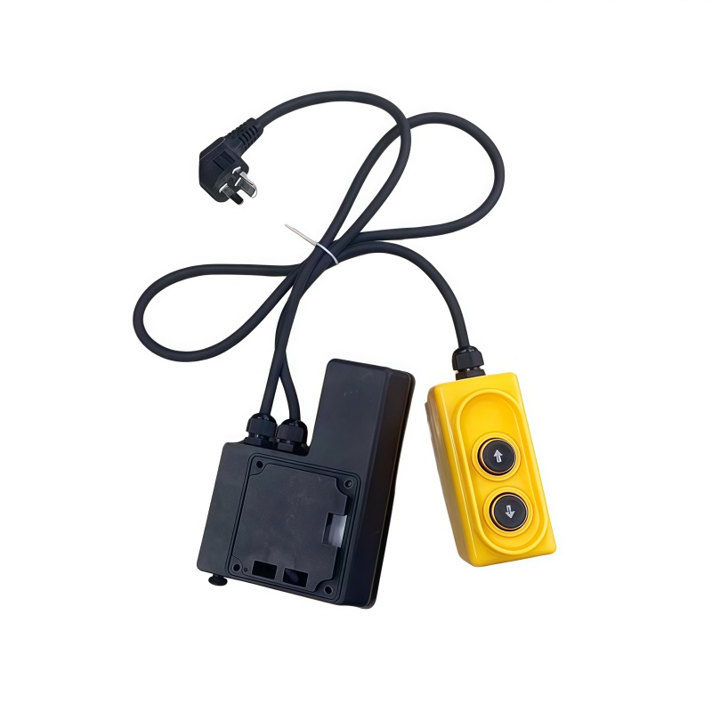COB-21 with voltage display switch control box, knob start and stop, customizable emergency stop control box combination Application Scenario