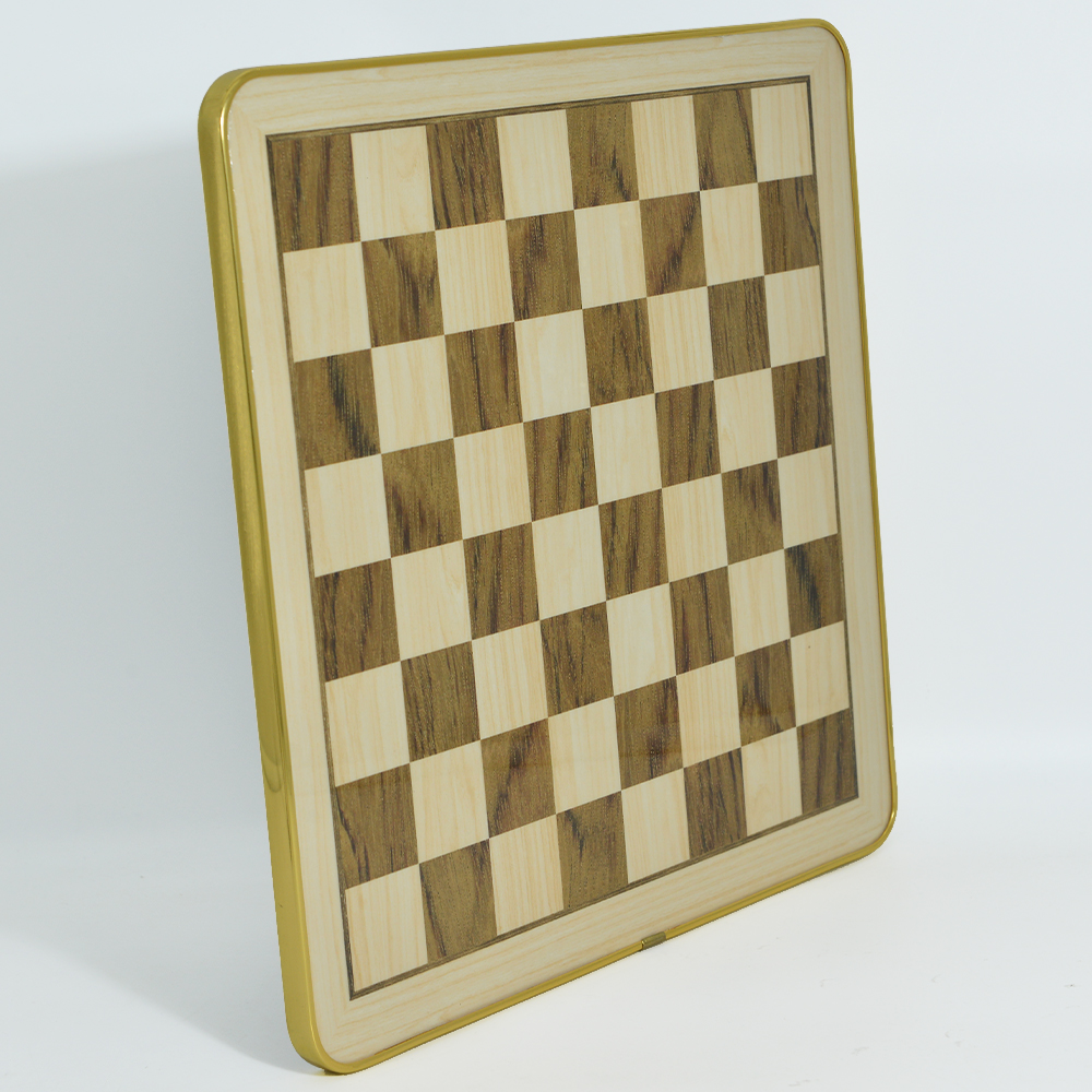 33CM high-gloss surface paint art chessboard board game, chess game toy, board and card entertainment, without chess pieces Application Scenario