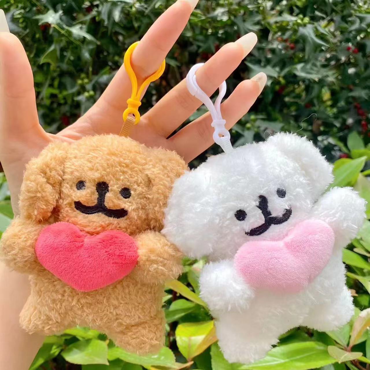 拉布布娃娃/钩织/噜噜/疯狂动物城/蜂蜜小狗挂件产品图